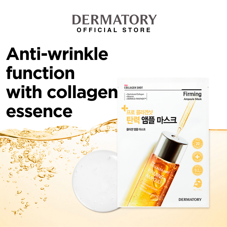 Dermatory Official Pro Collagen Shot Firming Ampoule Mask (1 Pc ...