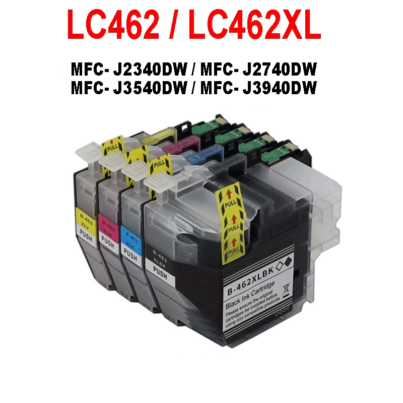 LC462XL / LC462 Compatible ink cartridge For Brother printer MFC ...