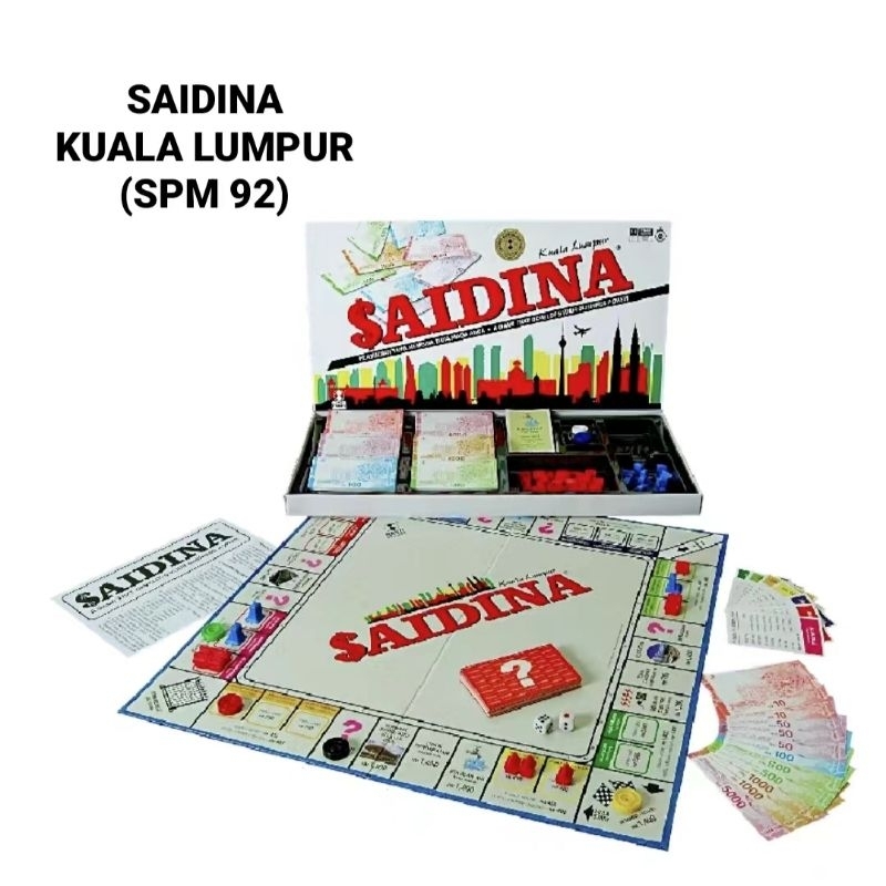 (1BOX) SAIDINA Kuala Lumpur | SPM 92 X 1BOX | Shopee Malaysia