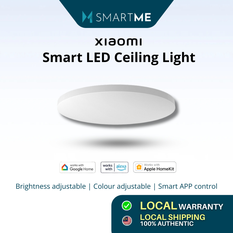 Xiaomi Mi Dustproof Mothproof Smart LED Ceiling Light (450mm) | Shopee ...