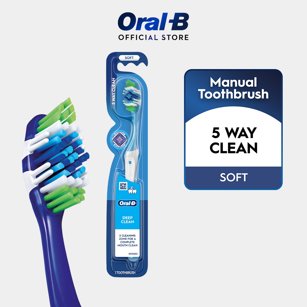 Oral-B Complete 5 Way Clean Soft Toothbrush 1 Count | Shopee Malaysia