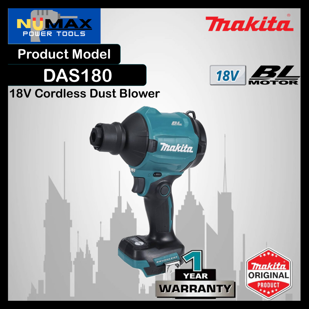 Makita DAS180Z 18V Cordless Dust Blower DAS180 | Shopee Malaysia