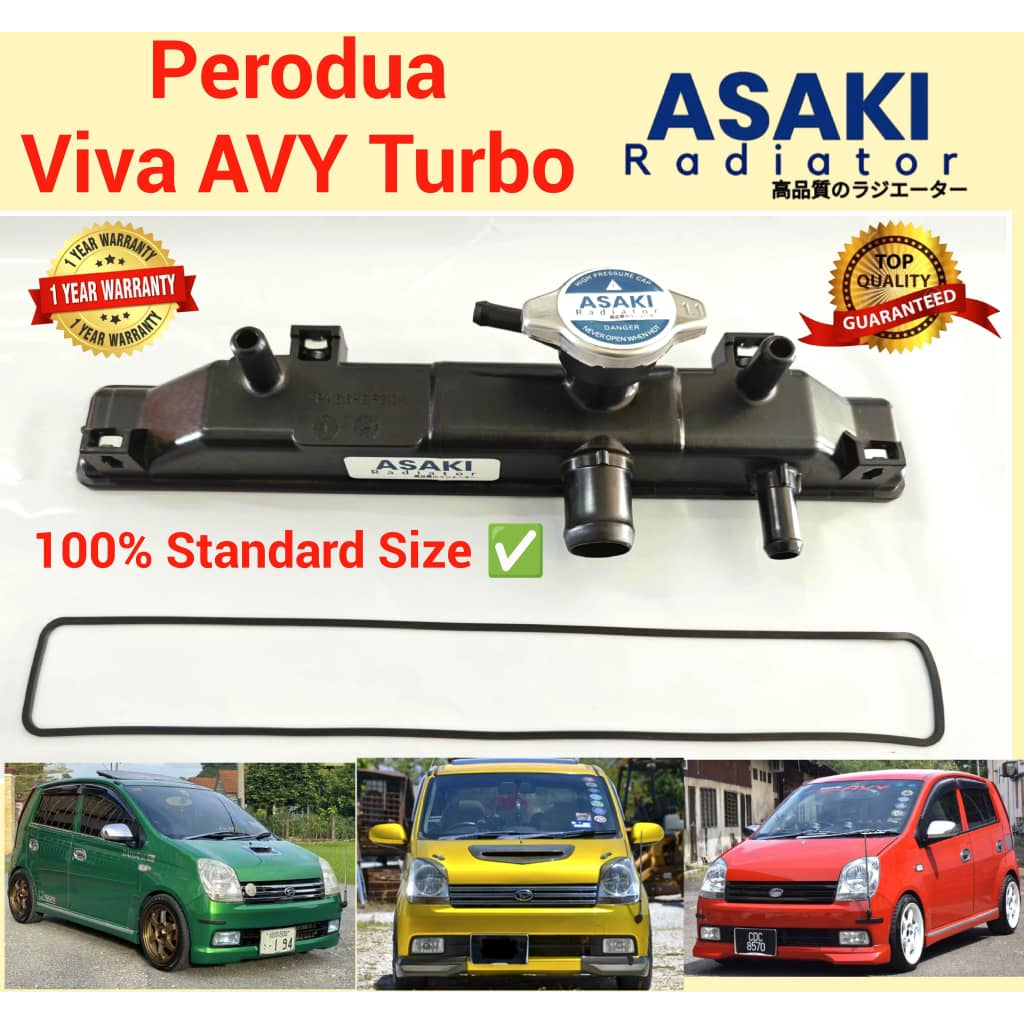 viva turbo radiator top Tank Upper Tank | Shopee Malaysia