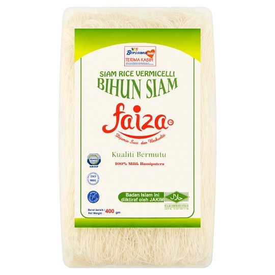 FAIZA BEEHOON SIAM RICE VERMICELLI 400G / Faiza Siam Rice Vermicelli ...