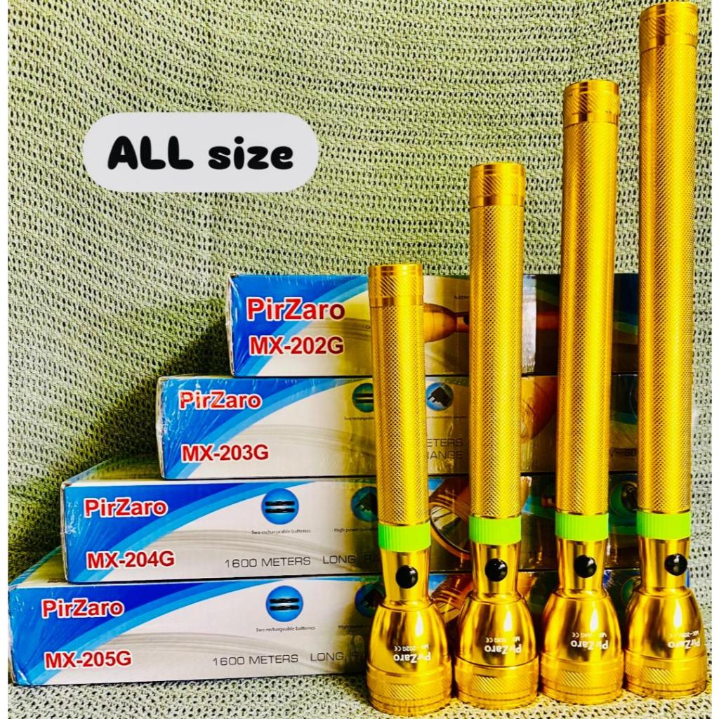 Flashlight Golden Rechargeable Torch Light Japan Gold With Extra ...