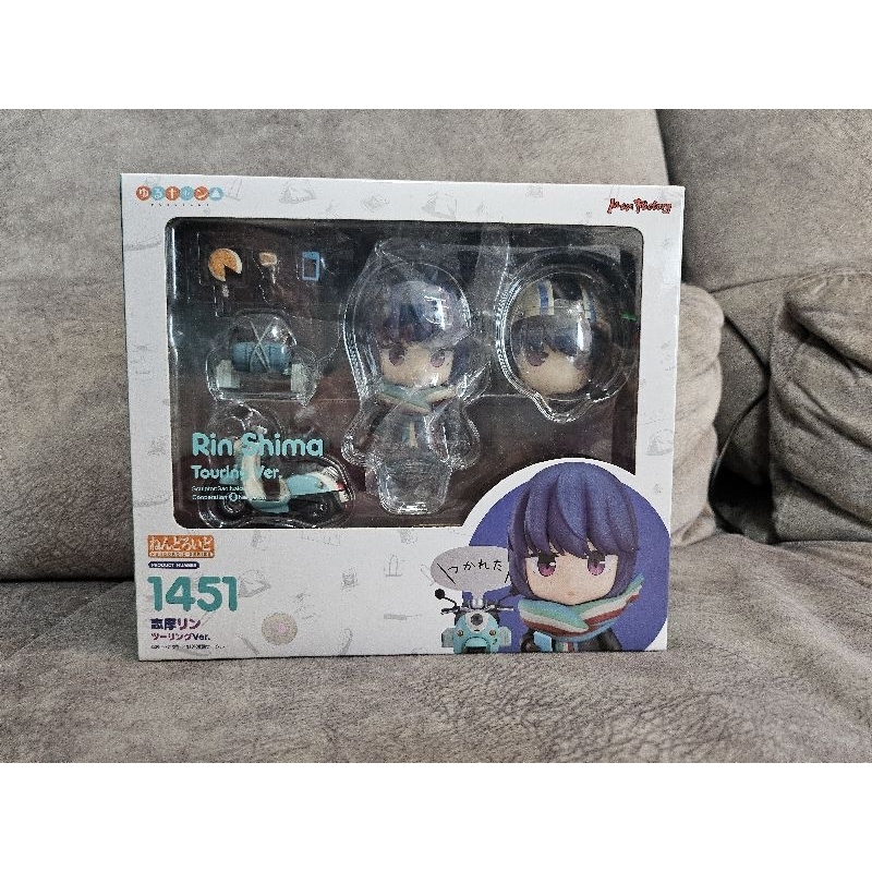 Preview de la Nendoroid de Rin Shima -Touring Ver.- de Laid-Back Camp