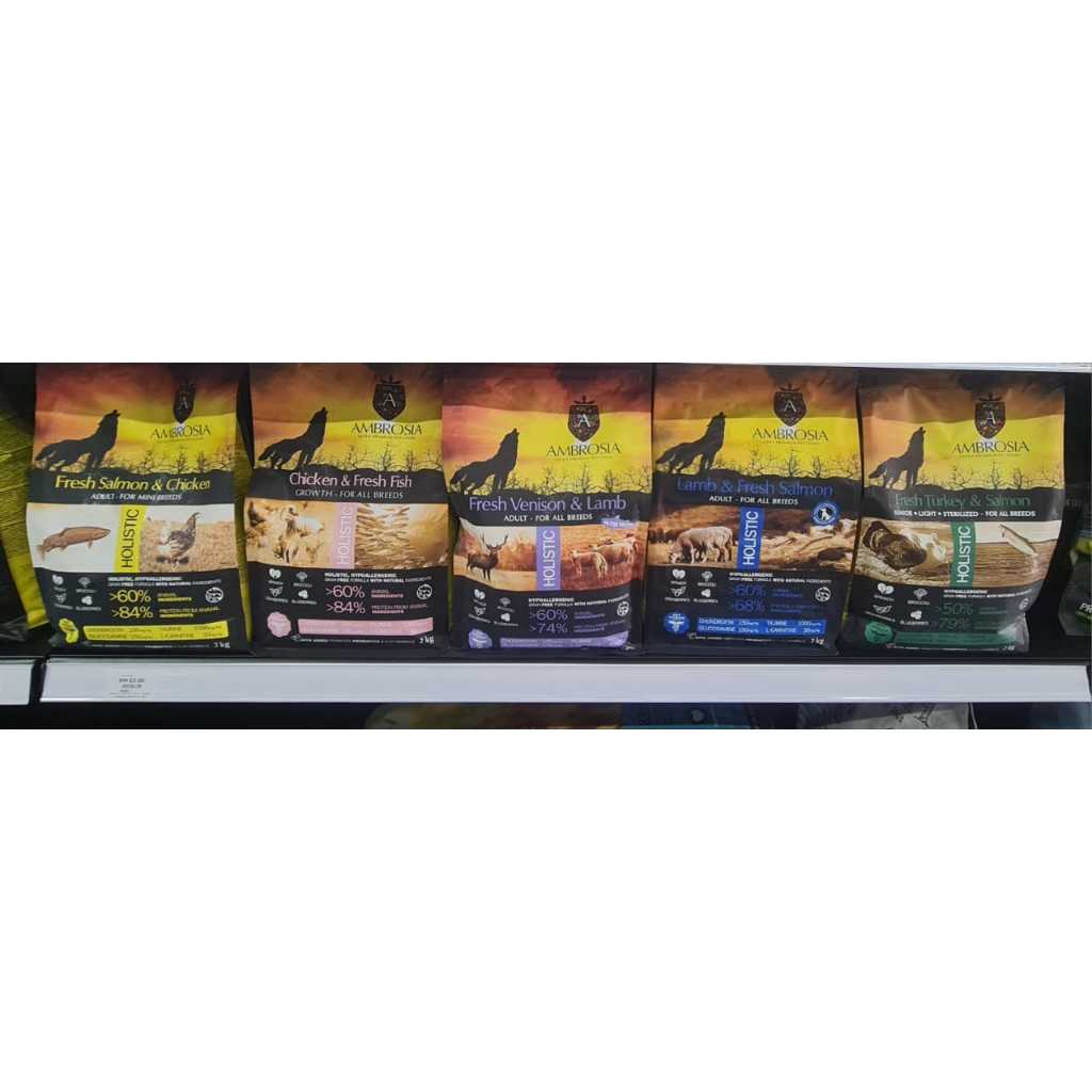 Photo inspiration: Fresh Look at Ambrosia Grain Free Dog 2Kg Dry Food Salmon Turkey Lamb