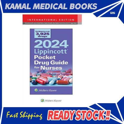 Lippincott pocket drug guide for nurses 2024 [425] | Shopee Malaysia
