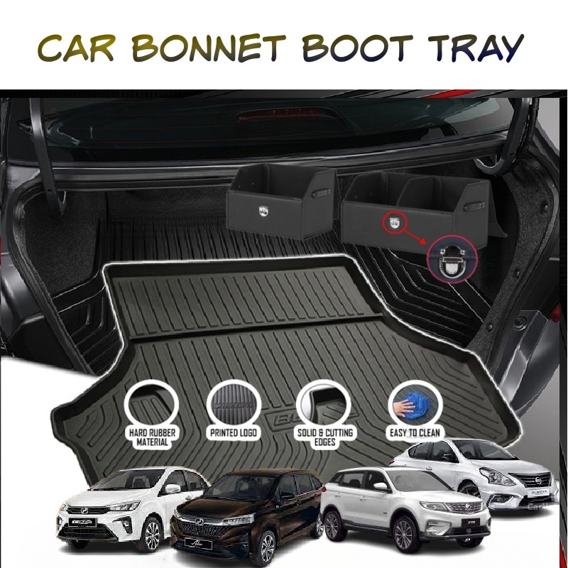 Car Rear Bonnet Boot Tray Perodua Proton Honda Nissan Rear Bonnet Boot ...