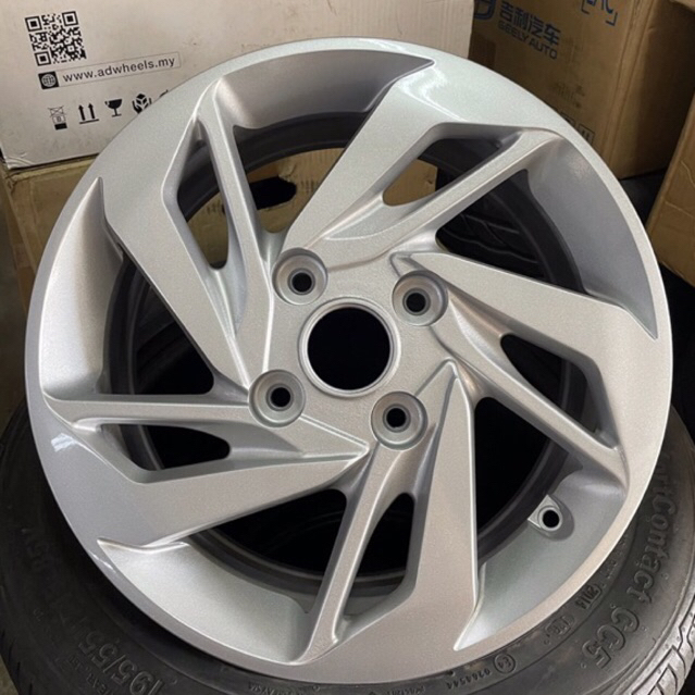 REFURBISHED SPORT RIM 15 INCH ORIGINAL PROTON PERSONA (SILVER) | Shopee ...