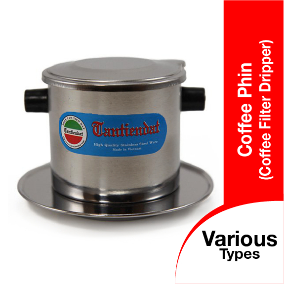 Stainless Steel / Aluminium Filter Dripper 7cm x 9cm Vietnam coffee ...