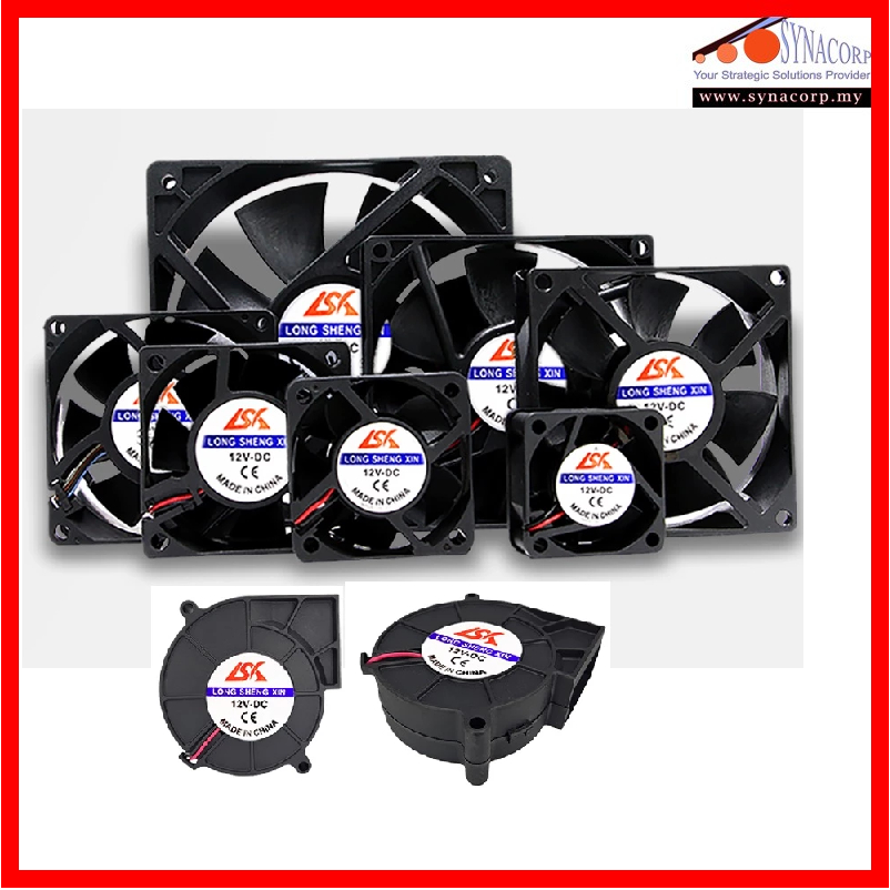 5V 12V Brushless DC Fan Blower 2Pin Desktop CPU Cooling | Shopee Malaysia