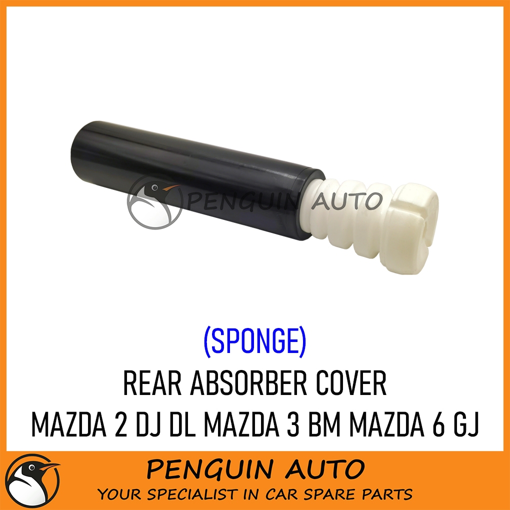 MAZDA 2 DJ DL MAZDA 3 BM MAZDA 6 GJ REAR ABSORBER COVER WITH DAMPER ...