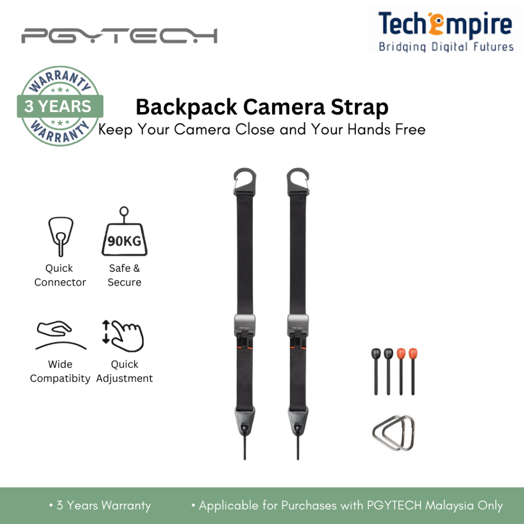PGYTECH Camera Backpack Strap - Shoulder Strap For Camera Bag ...