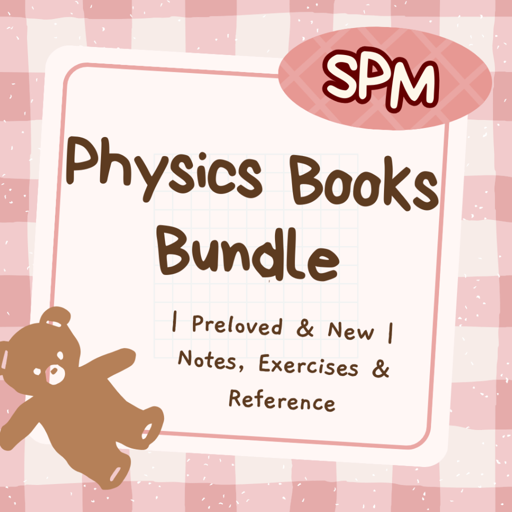 🔹 SPM Physics Books Bundle | Preloved & New | Notes, Exercises ...