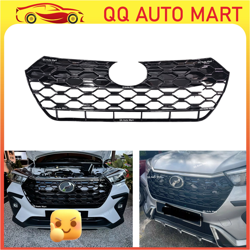 Perodua Ativa MC Front Grill Mini Cooper Design | Shopee Malaysia