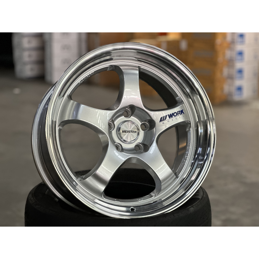 NEW 18X8.5J 18X9.5J AOW S1R Rim (set of 4) Silver 5X114.3 for Lexus ...