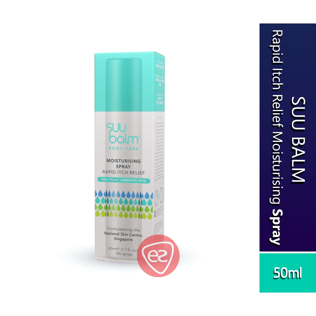 Suu Balm Moisturising Body Spray Rapid Itch Relief 50ml (350 Sprays ...