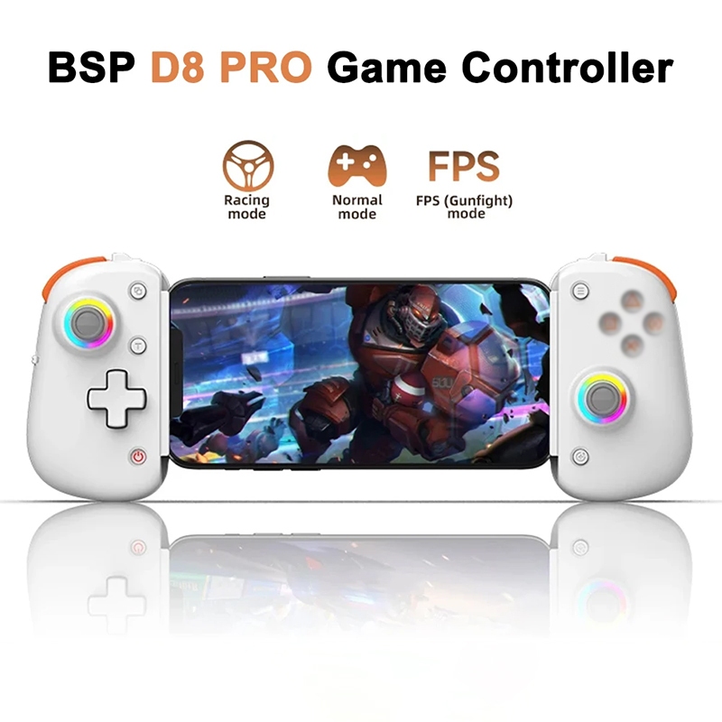 BSP D8 PRO RGB Tablet Controller Wireless Handle For Switch Game BT ...