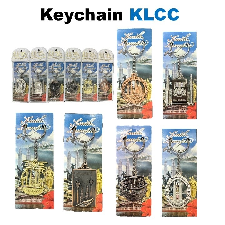 Malaysia Souvenir Keychain (KLCC/Twin Towers Design) | Shopee Malaysia