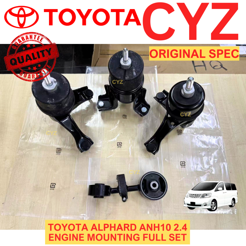 Engine Mounting Set Toyota Alphard ANH10 2.4 2WD (TOYOTA THAILAND ...