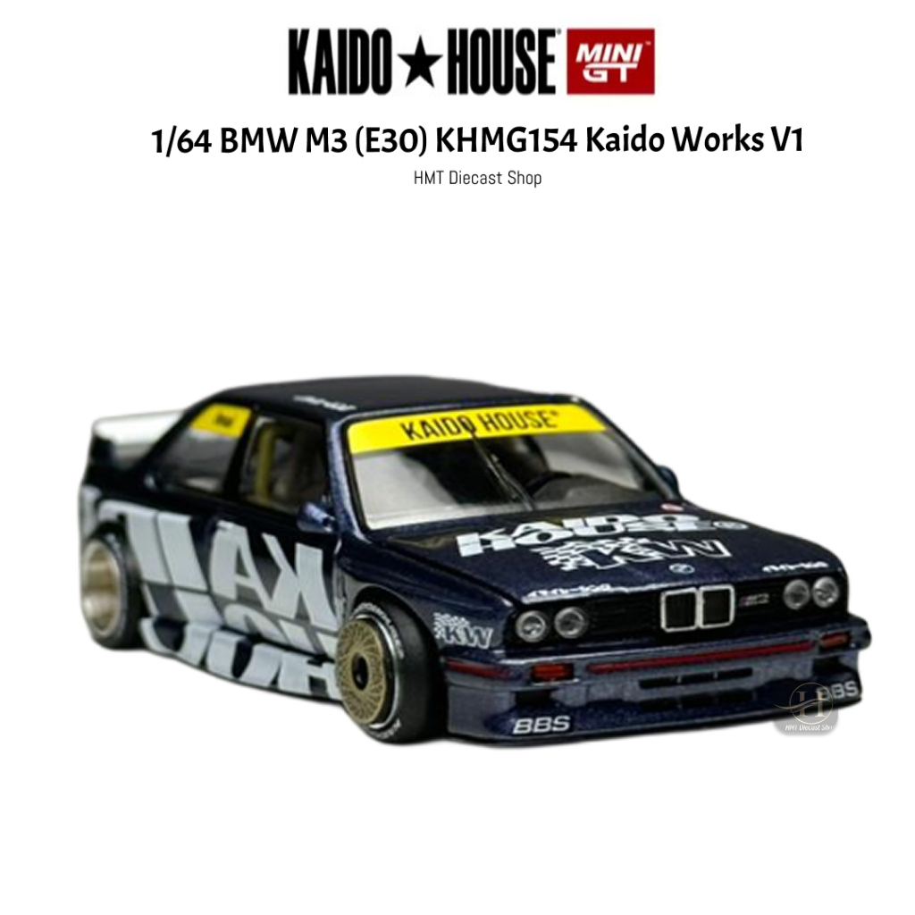 KAIDO HOUSE X MINI GT 1/64 BMW M3 (E30) KHMG154 Kaido Works V1 (READY ...