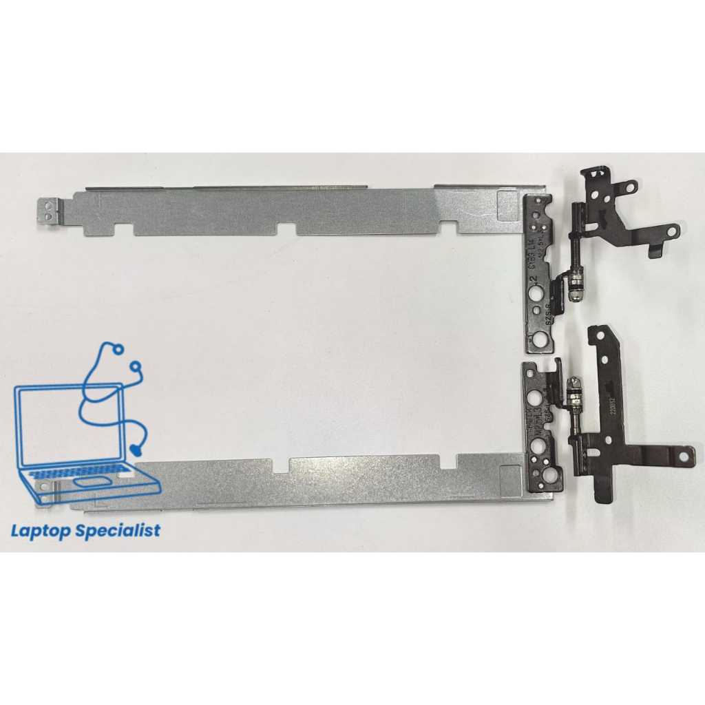 Cerniere Schermo Per Dell Latitude 3420 E3420 &ndash; Sinistra E Destra &ndash; Argento &ndash; Nuove