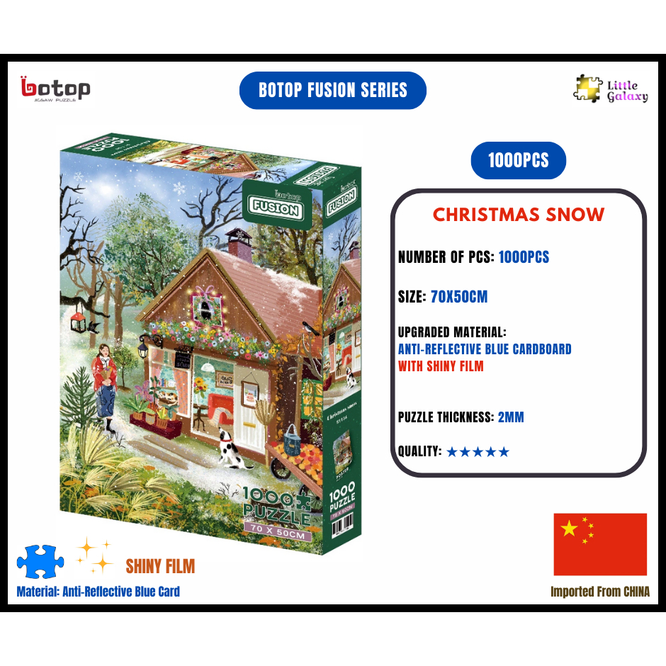 [ReadyStock][Blue Card] Botop Jigsaw Puzzle 1000PCS (70X50CM) - Botop ...