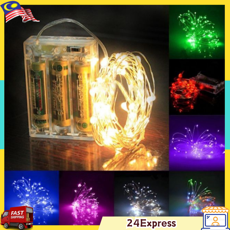 RAYA SALE String Fairy Light LED Battery / USB Operated RAYA Wedding ...