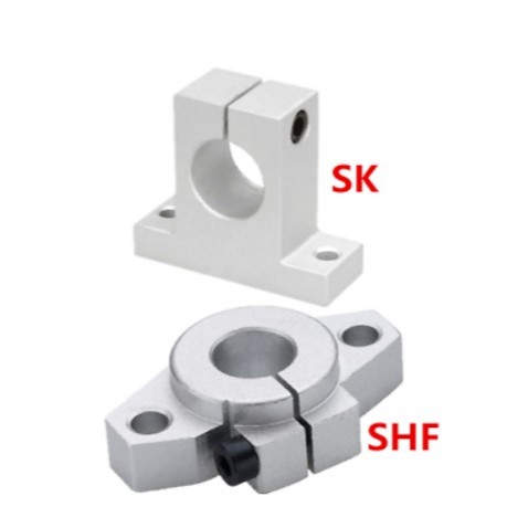 (1pcs) SK SHF Series Linear Shaft Holder - Linear Shaft Support ...