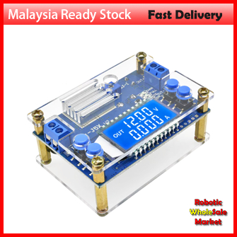 DC DC Step Down 1.2-32V 12V 24V 5A Constant Voltage Current LCD Digital Display Adjustable Buck Power Supply