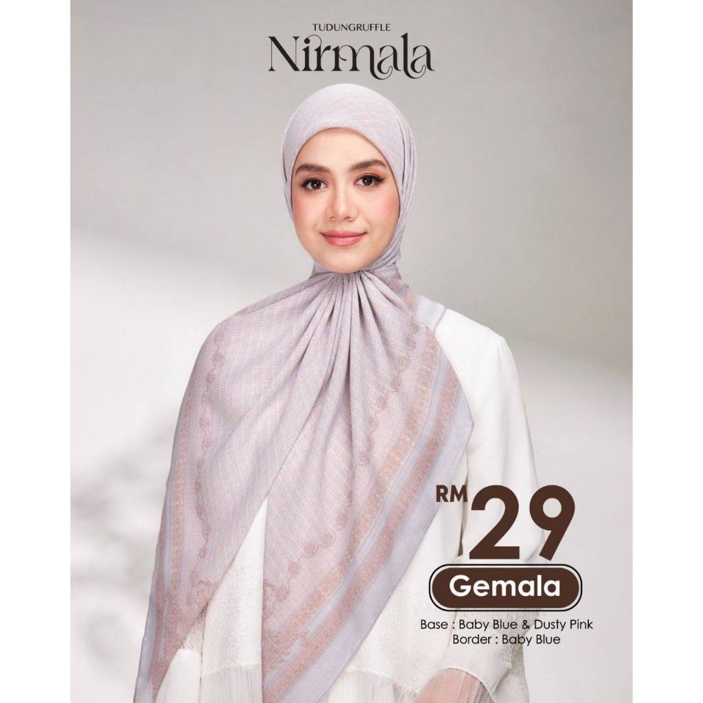 Tudung Ruffle New Released Nirmala | Akasia X Tv3