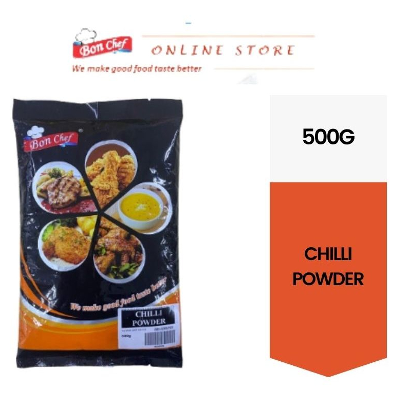 CHILLI POWDER 500G BON CHEF | Shopee Malaysia