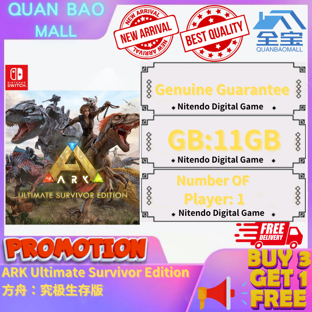 ARK Ultimate Survivor Edition +Full DLC (Nintendo Switch)Muat turun ...