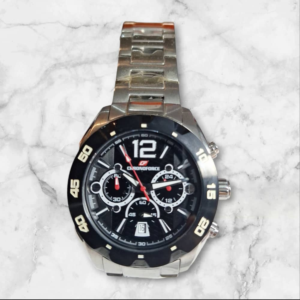 Chronoforce watch 100% original 514413 | Shopee Malaysia