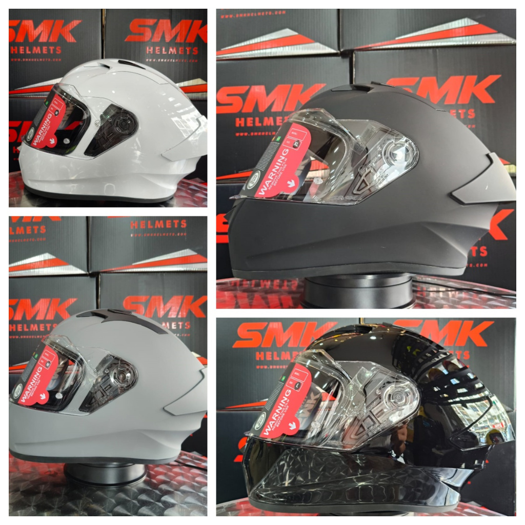 SMK STELLAR SOLID HELMET FULL FACE | Shopee Malaysia