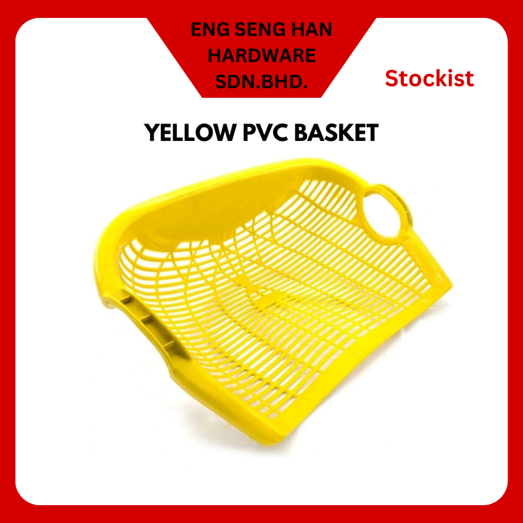 YELLOW PVC BASKET FOR AGRICULTURE | Shopee Malaysia