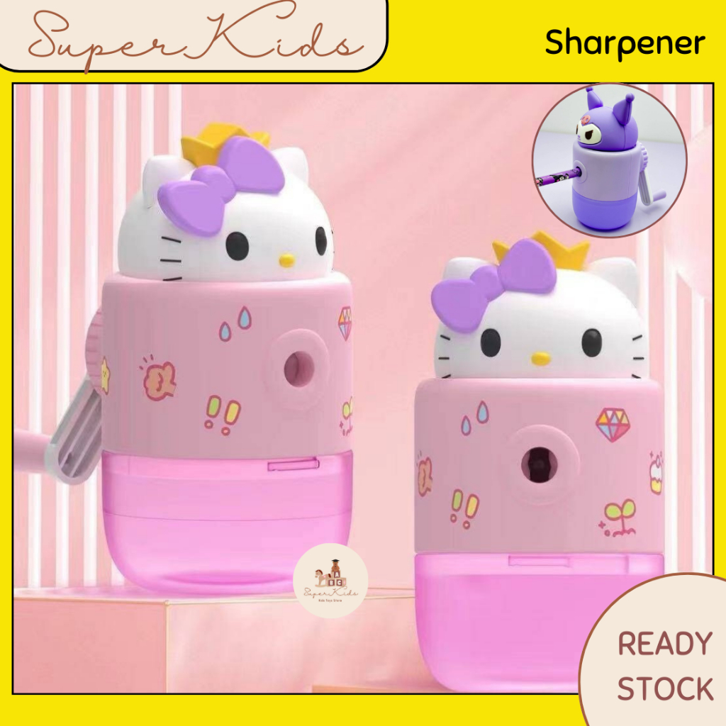 SHARPENER Cute Hello Kitty Pencil Cartoon Children Kids Gift Present ...