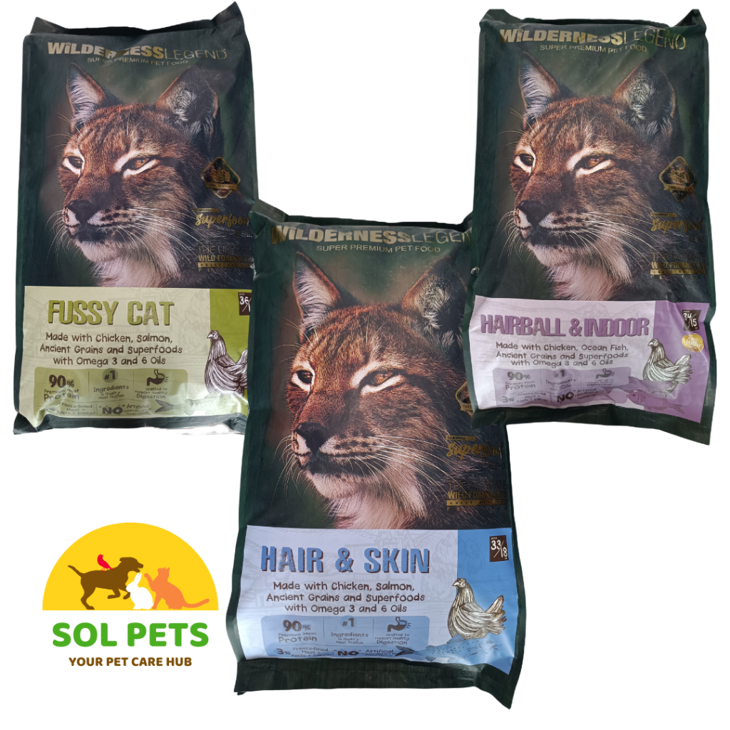 Wilderness Legend Super Premium Cat Food Hairball & Indoor, Hair & Skin ...
