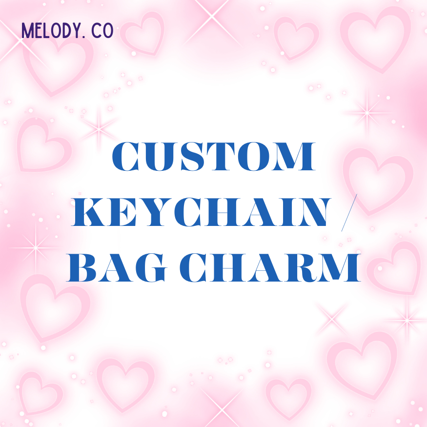 DIY Custom bag charm / keychain | Shopee Malaysia