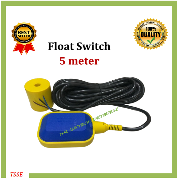 Water Tank Controller 5m Float Switch with Wire (Water Level Controller ...