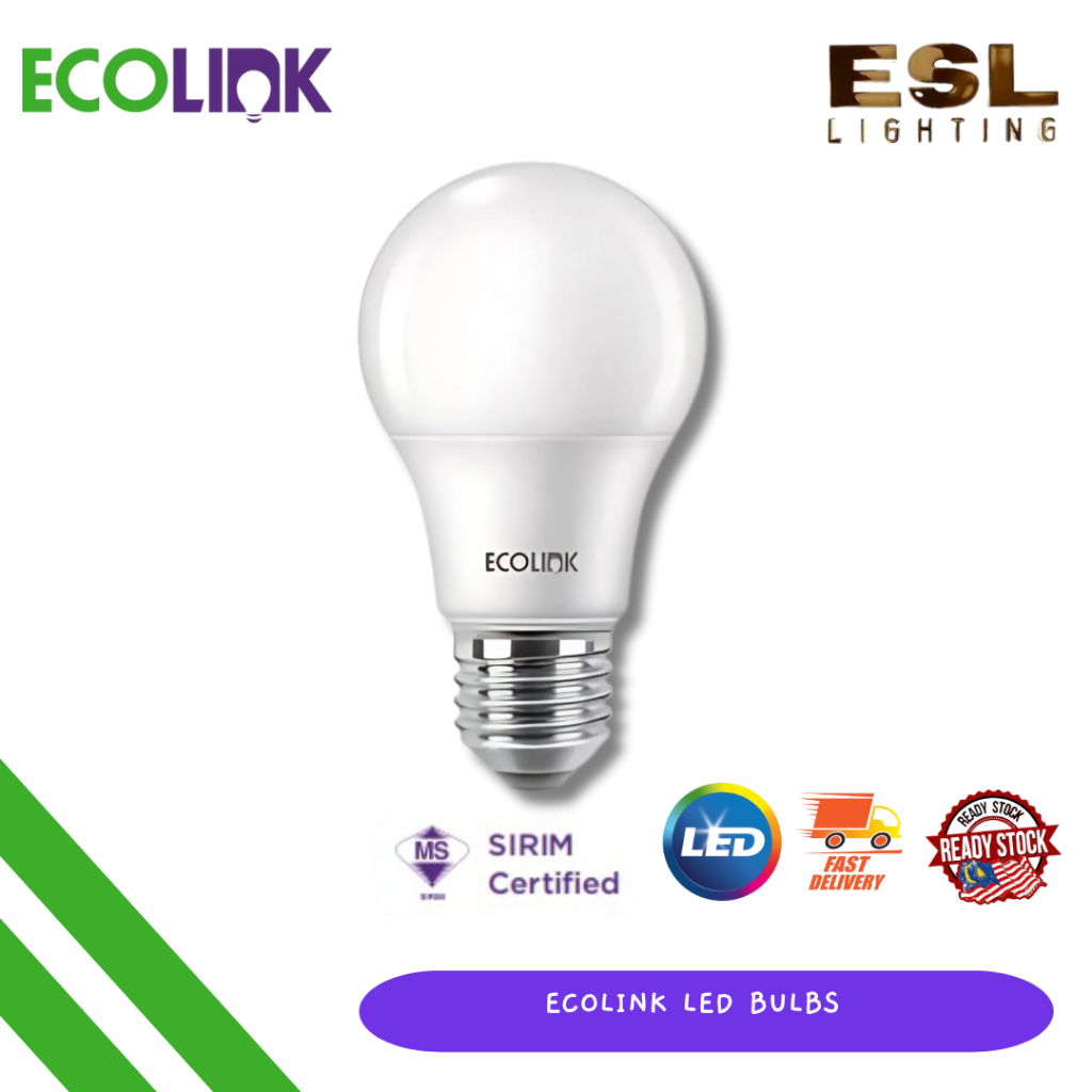 ESL LIGHTING ECOLINK LED Bulb - 3W/5W/7W/9W/11W/13W/19W (3000K ...