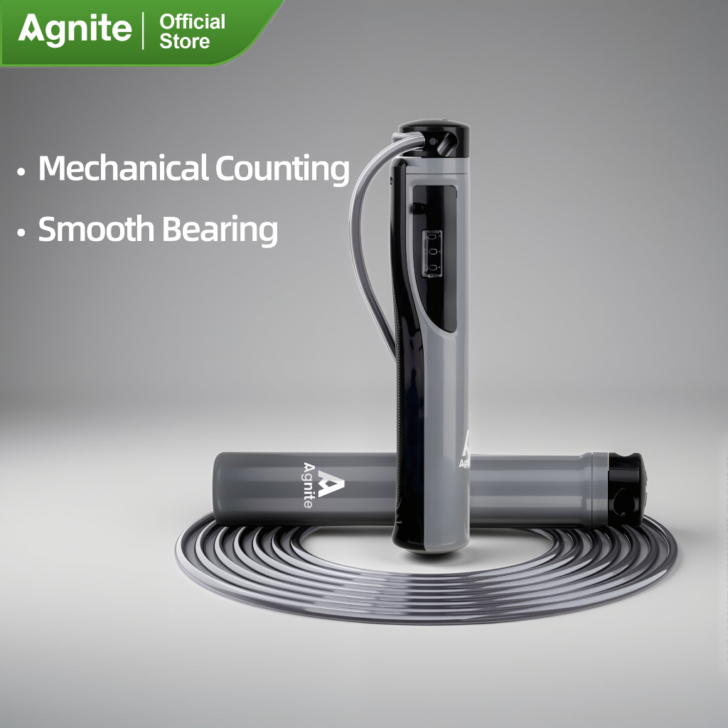 Agnite Tali Lompat Mechanical Skipping Rope with Auto Counter ...