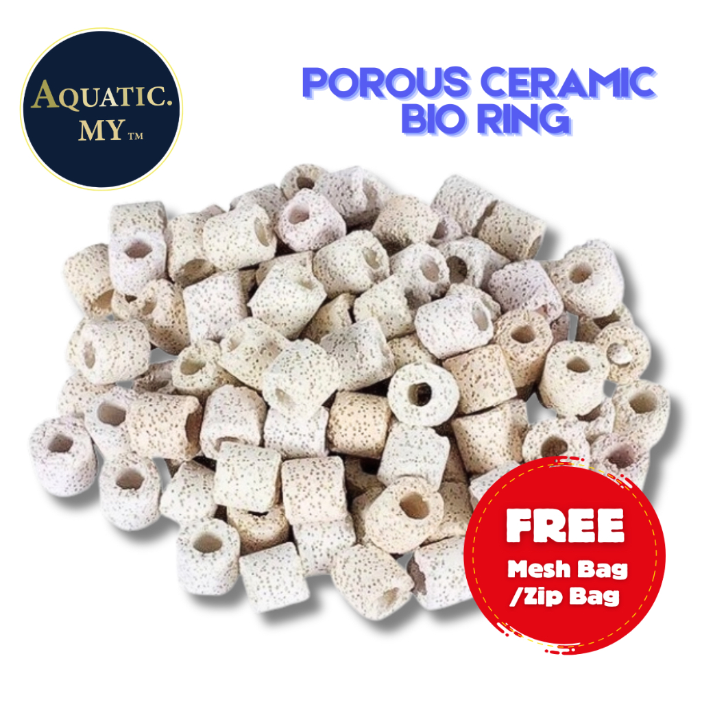 Aquarium Porous Bio Ring/Filter Media Ceramic Bio Rings/ Nano Bio Ring ...
