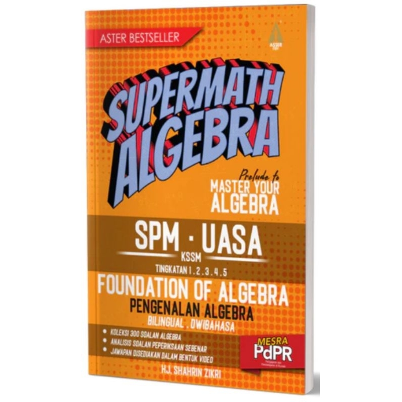 SUPERMATH ALGEBRA (buku latihan matematik T 1,2,3,4,5) | Shopee Malaysia