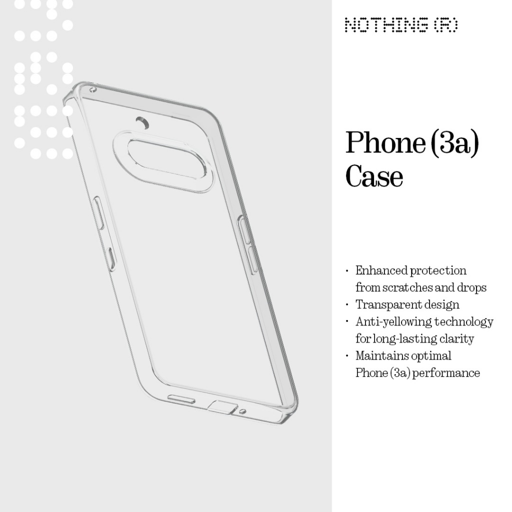Nothing Phone (3a) Case | Anti-yellowing technology | Enhanced ...