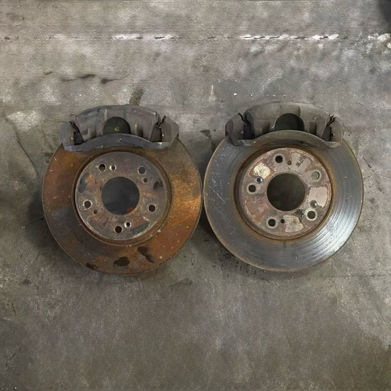Honda Stream RN6 RN8 Front Brake Caliper With Disc Rotor Original Japan ...