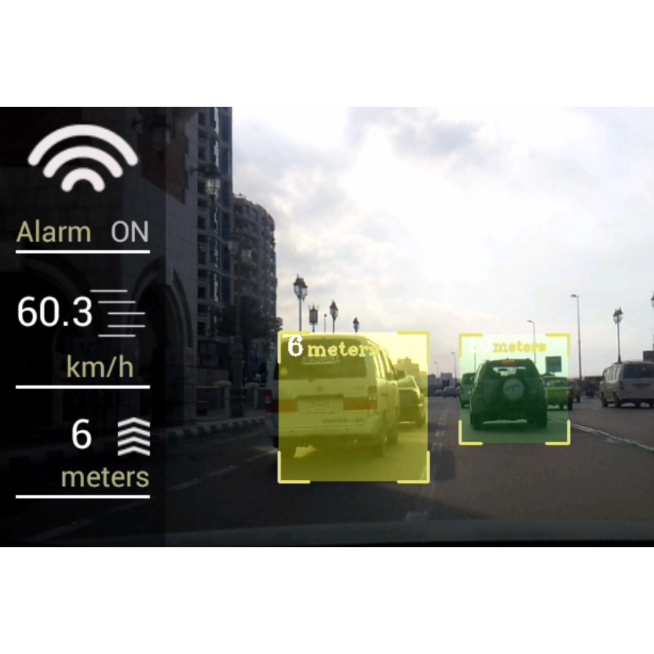ANDROID APP - Amaran Sebelum Pelanggaran ADAS Pre Collision Warning ...