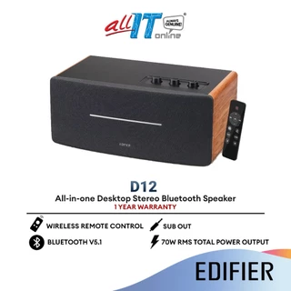 Edifier D12 - All-in-one Desktop Stereo Bluetooth Speaker