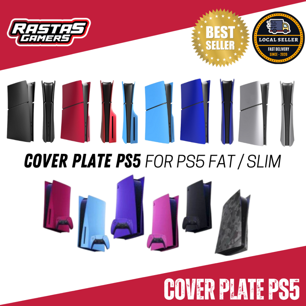 【Faceplate for PS5 Slim/Fat Disc Digital】Plates for PS5 Console Cover ...